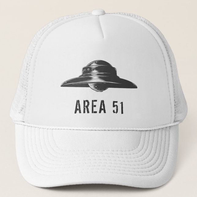 Gorra De Camionero Área de OVNI 51 (Anverso)