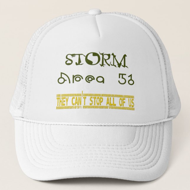 Gorra De Camionero Área de tormenta 51 (Anverso)