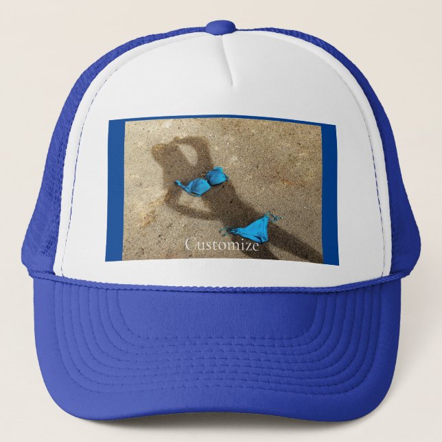Gorra De Camionero Arena azul de Bikini Beach Thunder_Cove (Anverso)