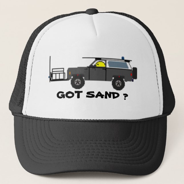 GORRA DE CAMIONERO ¿ARENA CONSEGUIDA? (Anverso)