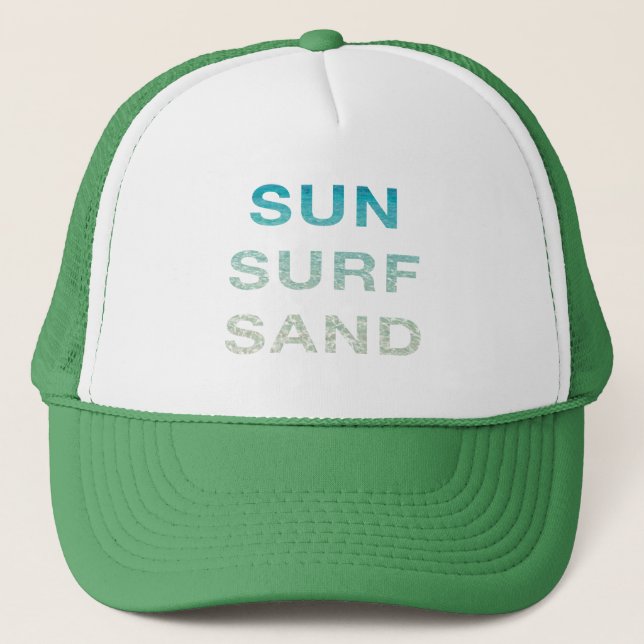 GORRA DE CAMIONERO ARENA DE LA RESACA DEL SOL (Anverso)