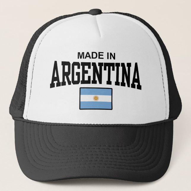 Gorra De Camionero Argentina (Anverso)