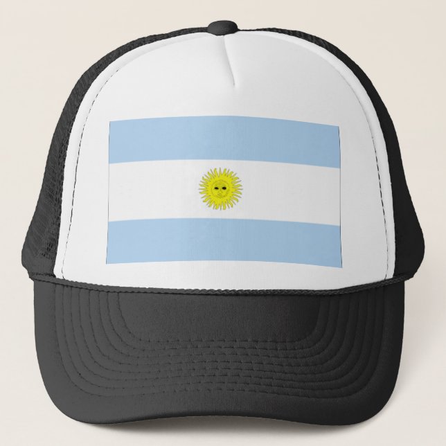 Gorra De Camionero Argentina-bandera (Anverso)