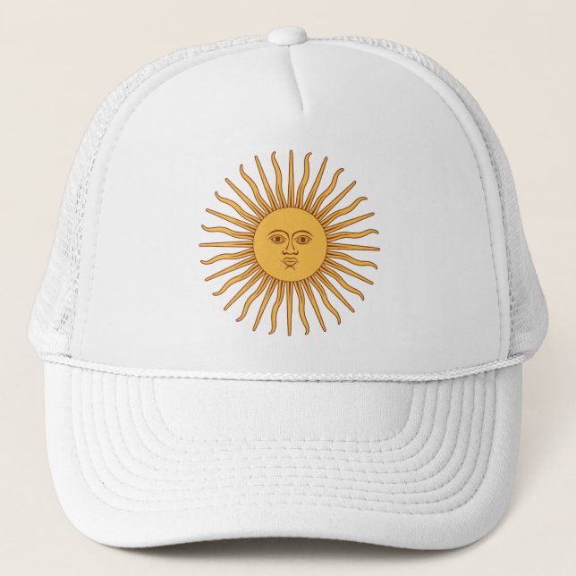 Gorra De Camionero Argentina Sol de Mayo (Anverso)