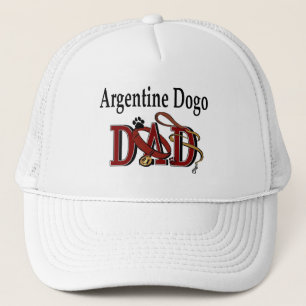 Gorra De Camionero Argentine Dogo Dad Hat