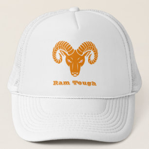 Gorra De Camionero Aries Ram Super Naranja Sport