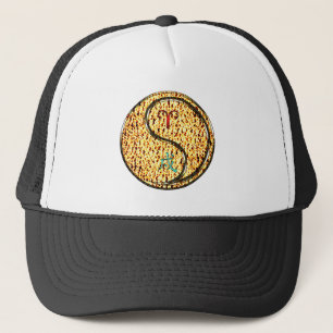 Gorra De Camionero Aries y Perro de Fuego