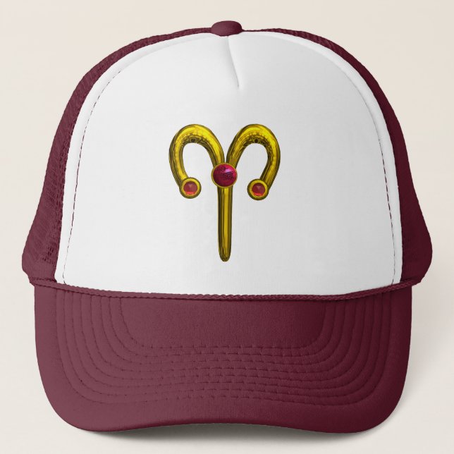 GORRA DE CAMIONERO ARIES ZODIAC BIRTHDAY JEWEL (Anverso)