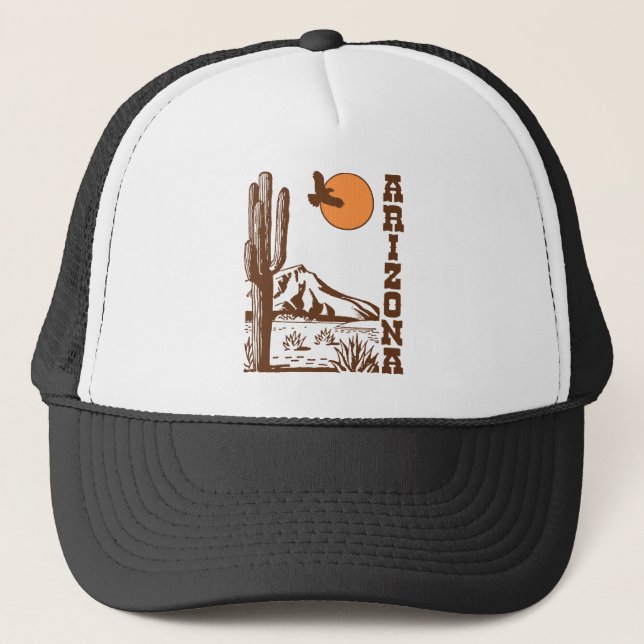 Gorra De Camionero Arizona (Anverso)