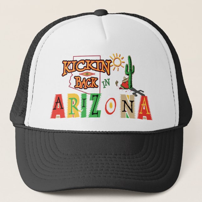 Gorra De Camionero Arizona (Anverso)