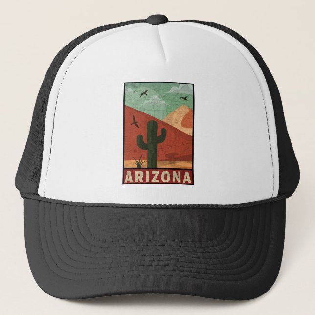Gorra De Camionero Arizona (Anverso)