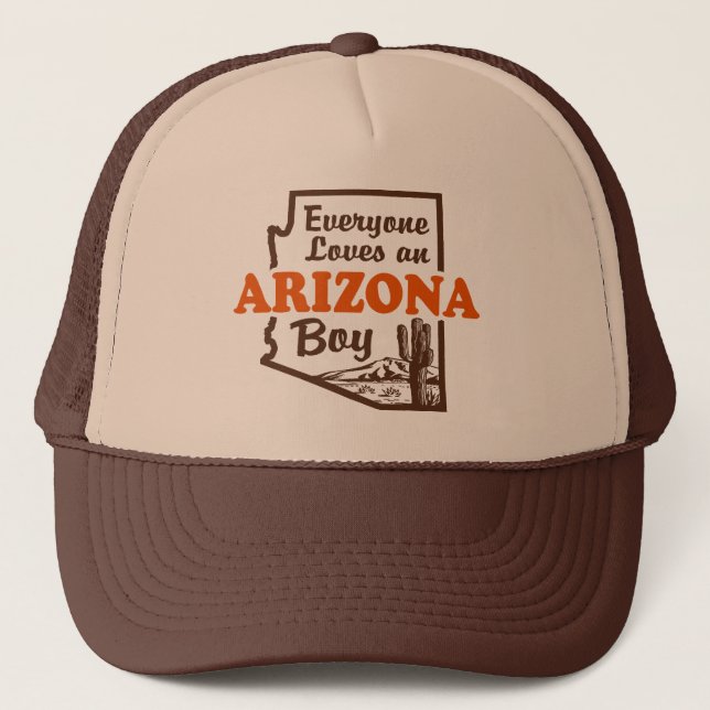 Gorra De Camionero Arizona Boy (Anverso)