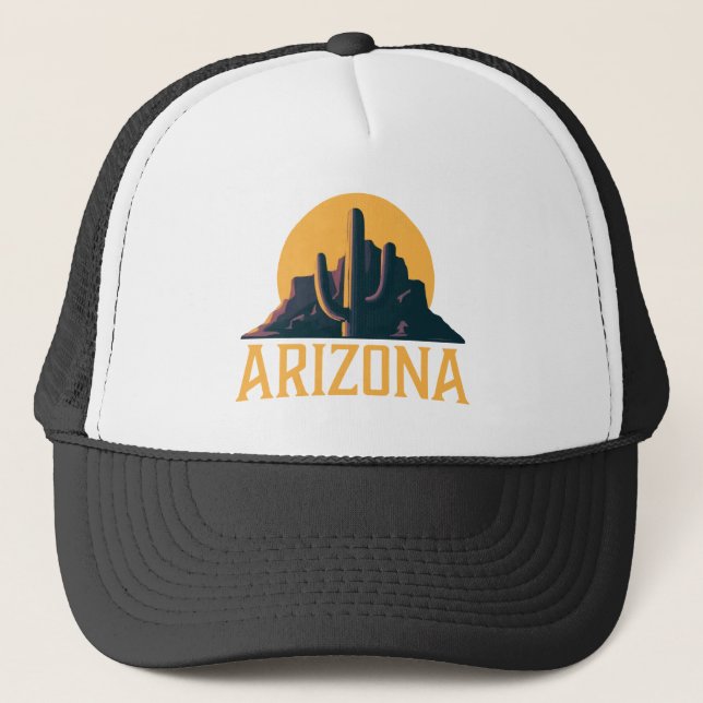 Gorra De Camionero Arizona Estados Unidos de América (Anverso)