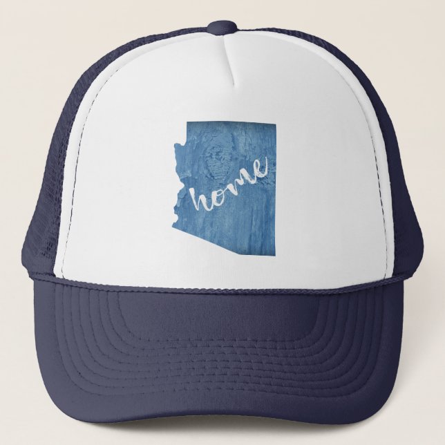 Gorra De Camionero Arizona Home Wood Grain (Anverso)