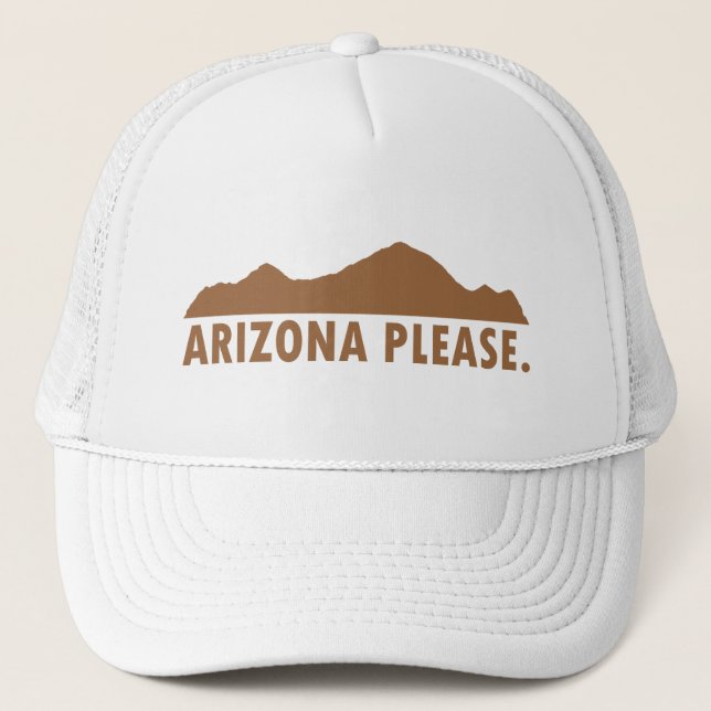 Gorra De Camionero Arizona Please (Anverso)