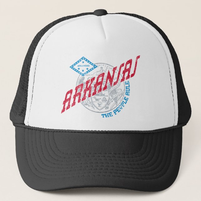 Gorra De Camionero Arkansas (Anverso)