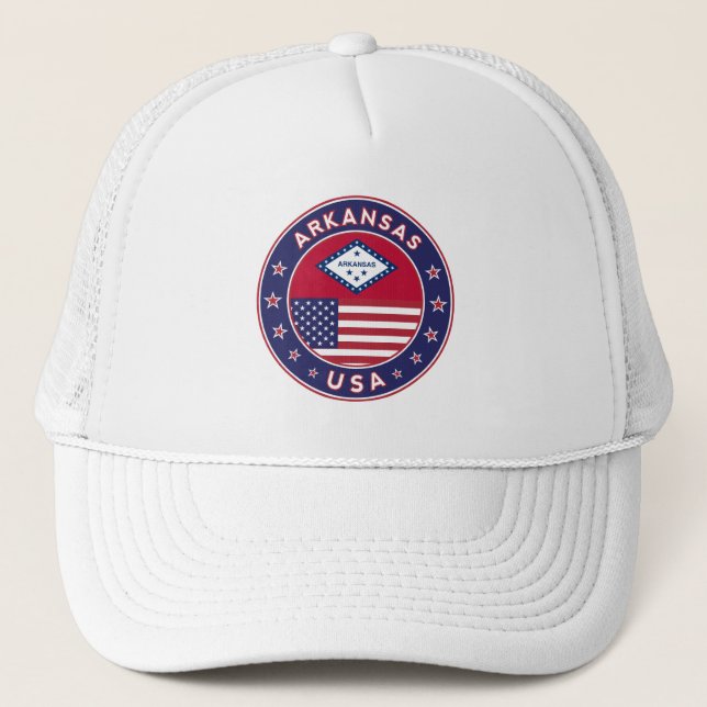 Gorra De Camionero Arkansas, Estados Unidos (Anverso)