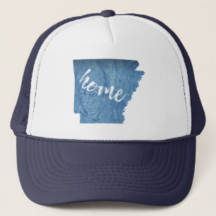 Gorra De Camionero Arkansas Home Wood Grain