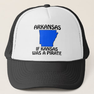Gorra De Camionero Arkansas - Si Kansas Fuera un Pirata