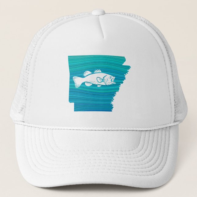 Gorra De Camionero Arkansas Wave Fishing (Anverso)