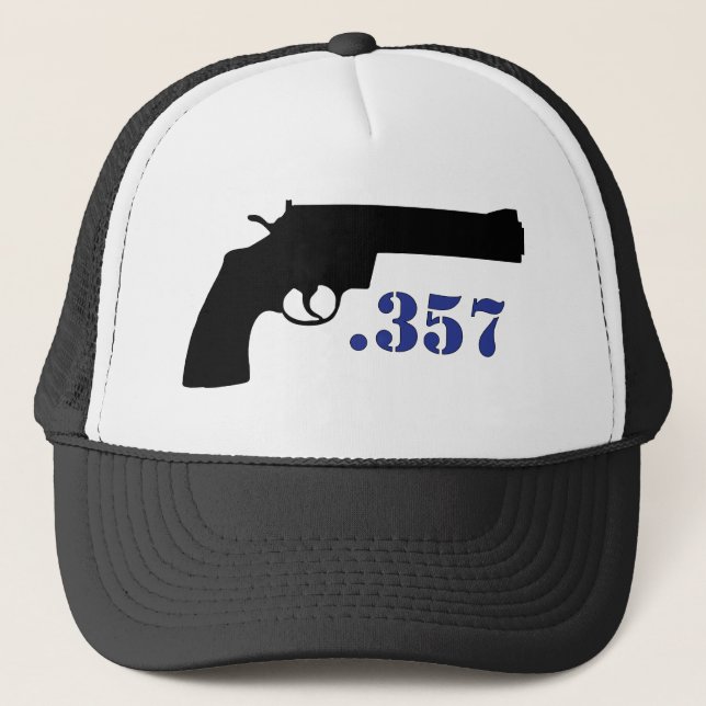 GORRA DE CAMIONERO ** ARMA .357 ** (Anverso)