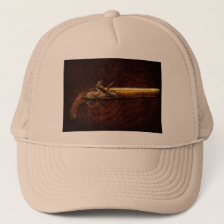 Gorra De Camionero Arma - pistola del fusil de chispa