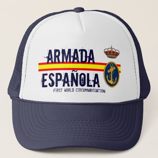 GORRA DE CAMIONERO ARMADA INVENCIBLE (Anverso)