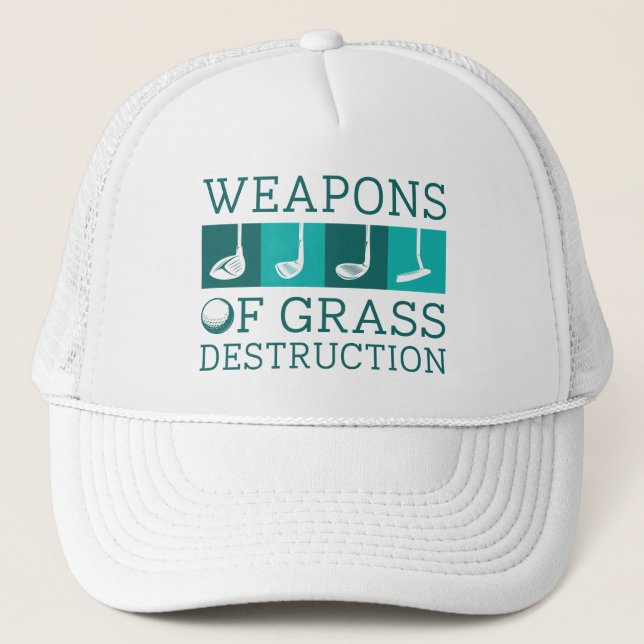 Gorra De Camionero Armas De Destrucción De Grasa (Anverso)