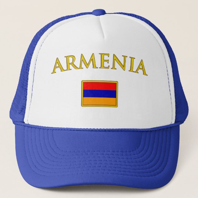 Gorra De Camionero Armenia de oro (Anverso)