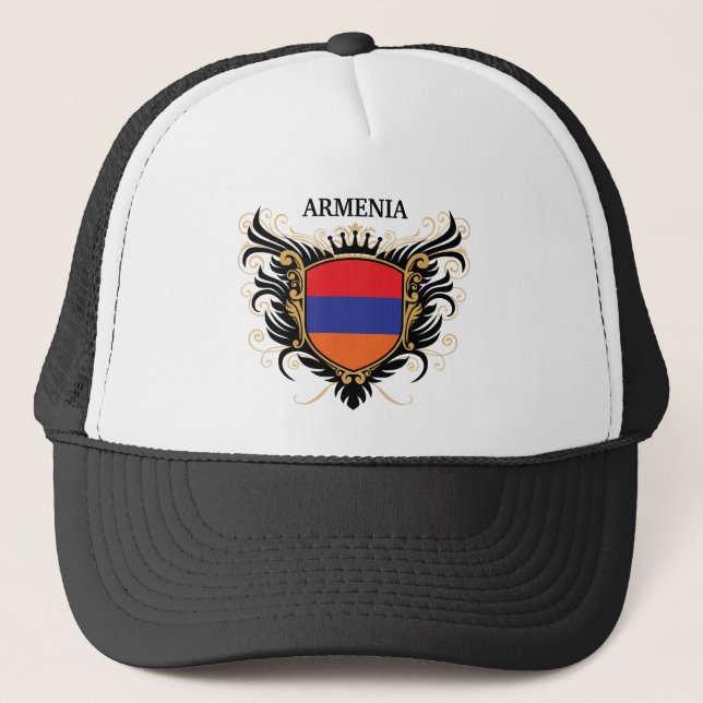 Gorra De Camionero Armenia [personalice] (Anverso)