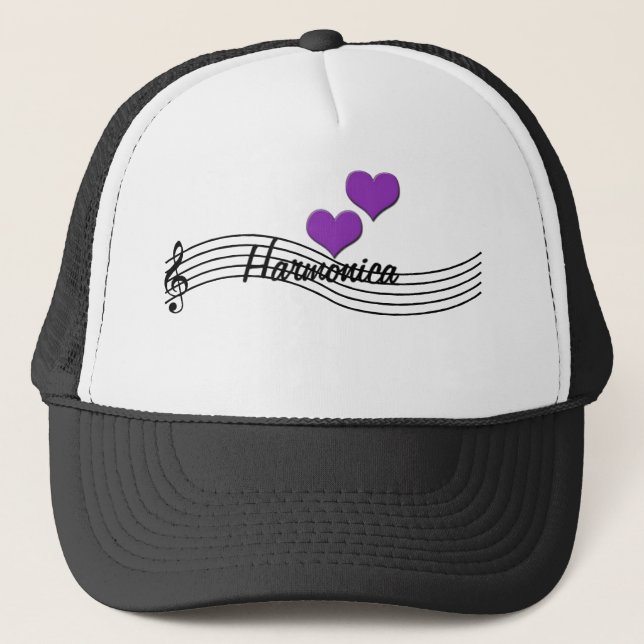 Gorra De Camionero Armónica (Anverso)