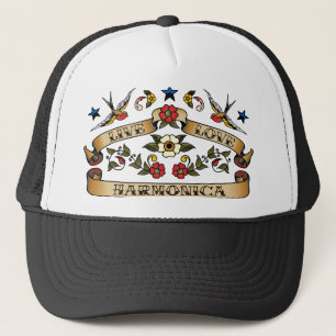 Gorra De Camionero Armónica viva del amor
