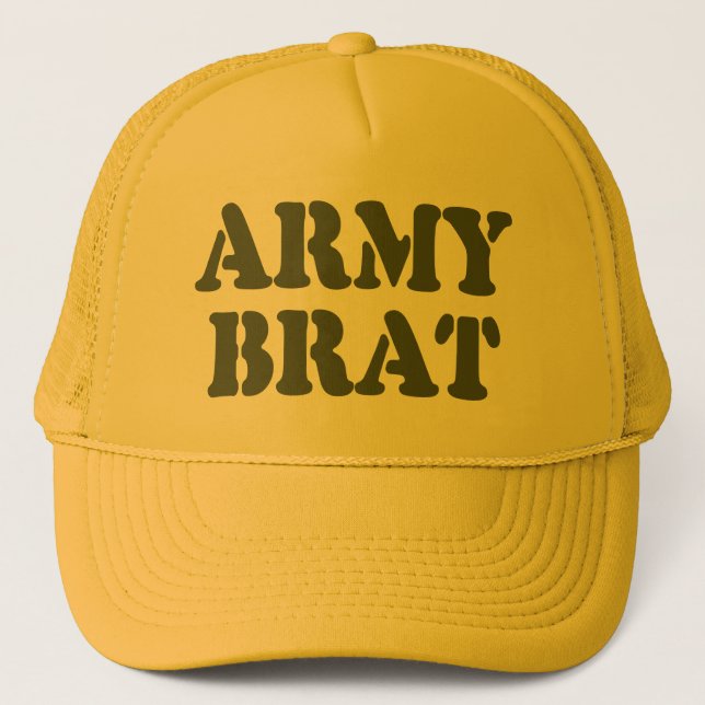 GORRA DE CAMIONERO ARMY BRAT (Anverso)