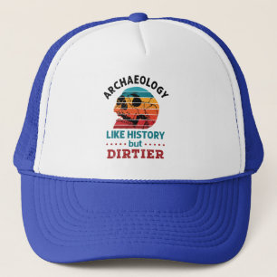 Gorra De Camionero Arqueología como la historia pero un desplome retr