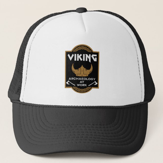 Gorra De Camionero Arqueología de Viking (Anverso)