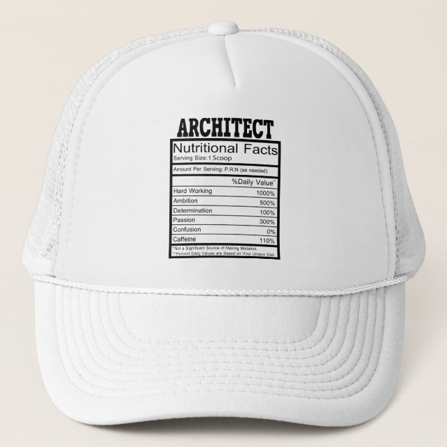 Gorra De Camionero Arquitecto (Anverso)