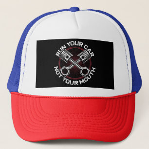 Gorra De Camionero Arrastrar Carreras Race Car Vintage Ejecutar tu au