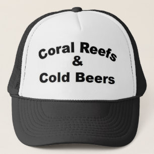 Gorra De Camionero Arrecifes de coral y cerveza fría