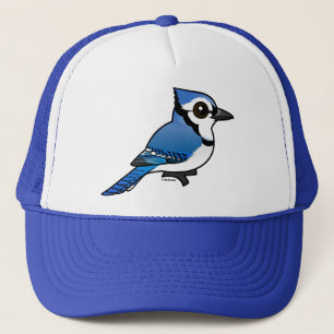 Gorra De Camionero Arrendajo azul de Birdorable