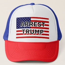 Gorra De Camionero ARREST TRUMP ( puede cambiar las palabras )