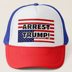 GORRA DE CAMIONERO ¡ARRESTO A TRUMP!