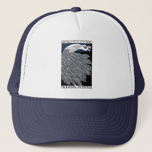 Gorra De Camionero Art Nouveau azul de Peacock
