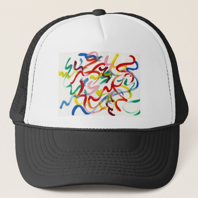 Gorra De Camionero Arte abstracto (Anverso)