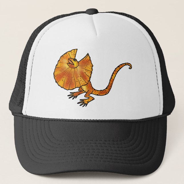 Gorra De Camionero Arte animal reptil de Lizard (Anverso)