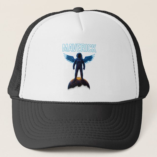 Gorra De Camionero Arte astronulo (Anverso)