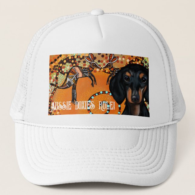 GORRA DE CAMIONERO ARTE AUSTRALIA (Anverso)