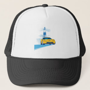 GORRA DE CAMIONERO ARTE AUTOMÓVIL ELEGANTE DE VETTE