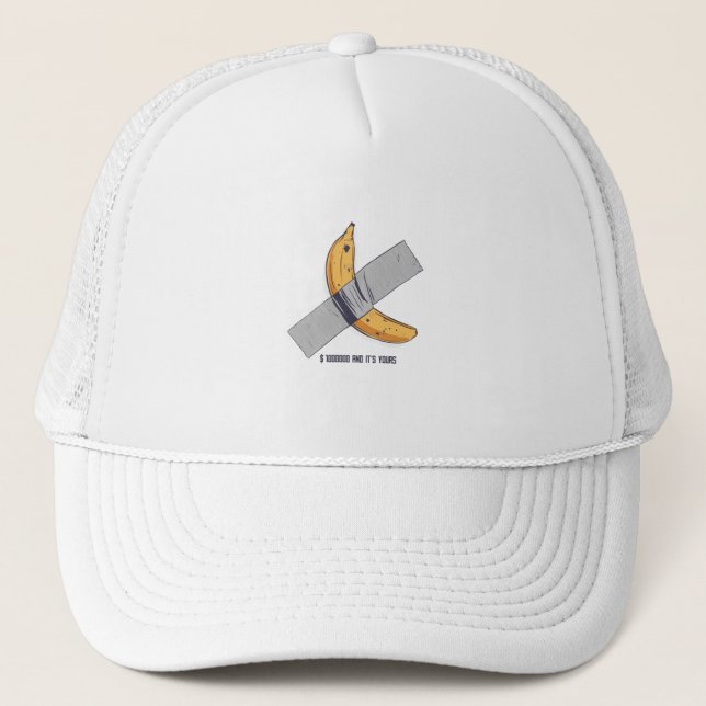 Gorra De Camionero Arte bananero en mosaico (Anverso)