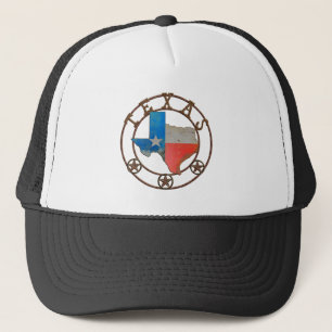 Gorra De Camionero Arte de Barn de Texas