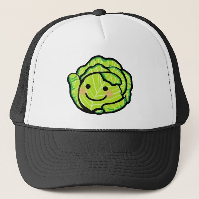 Gorra De Camionero arte de la col (Anverso)